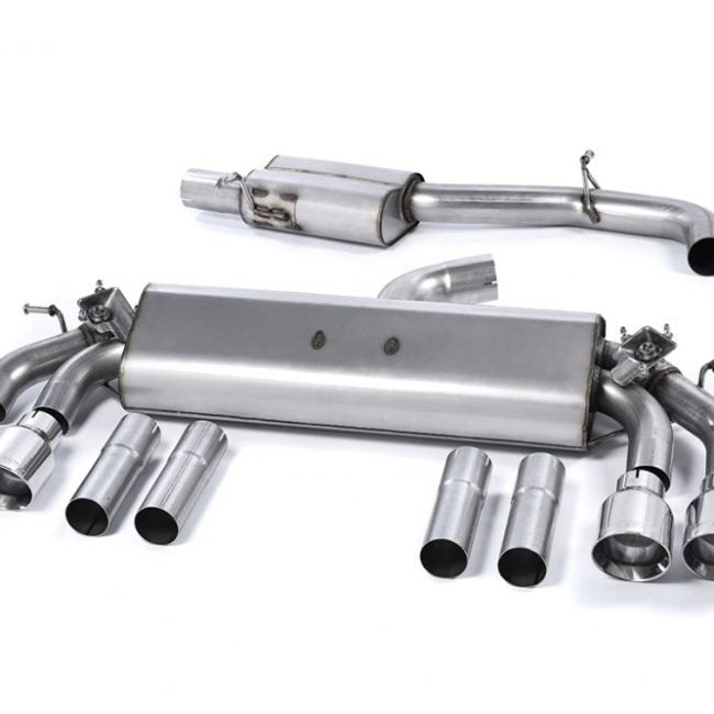 Milltek Valved &amp; Resonated Catback Exhaust System w/ EC Approval for 8V Audi S3 Quattro (sedan and convertible)