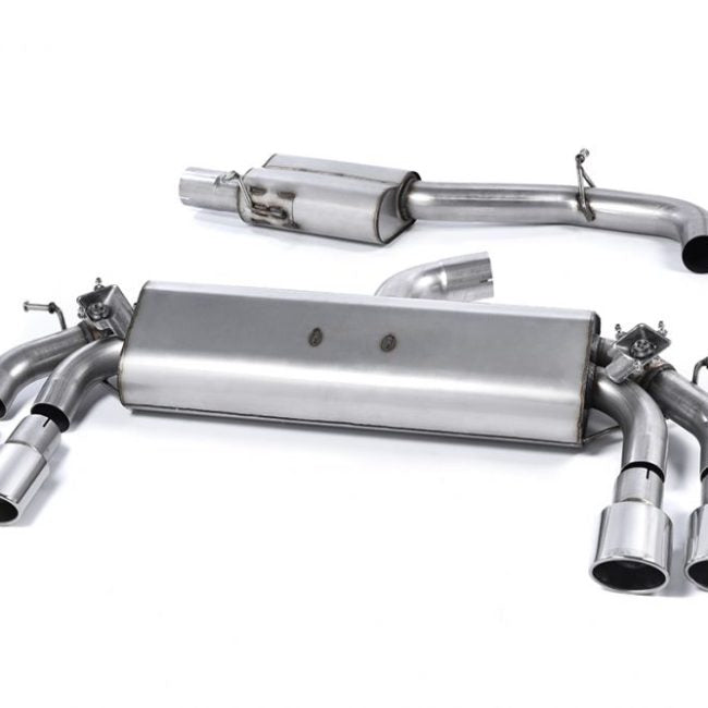Milltek Valved &amp; Resonated Catback Exhaust System w/ EC Approval for 8V Audi S3 Quattro (sportback)