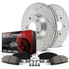 Power Stop Z23 Evolution Sport Front Brake Kit | Multiple Fitments (K6082).