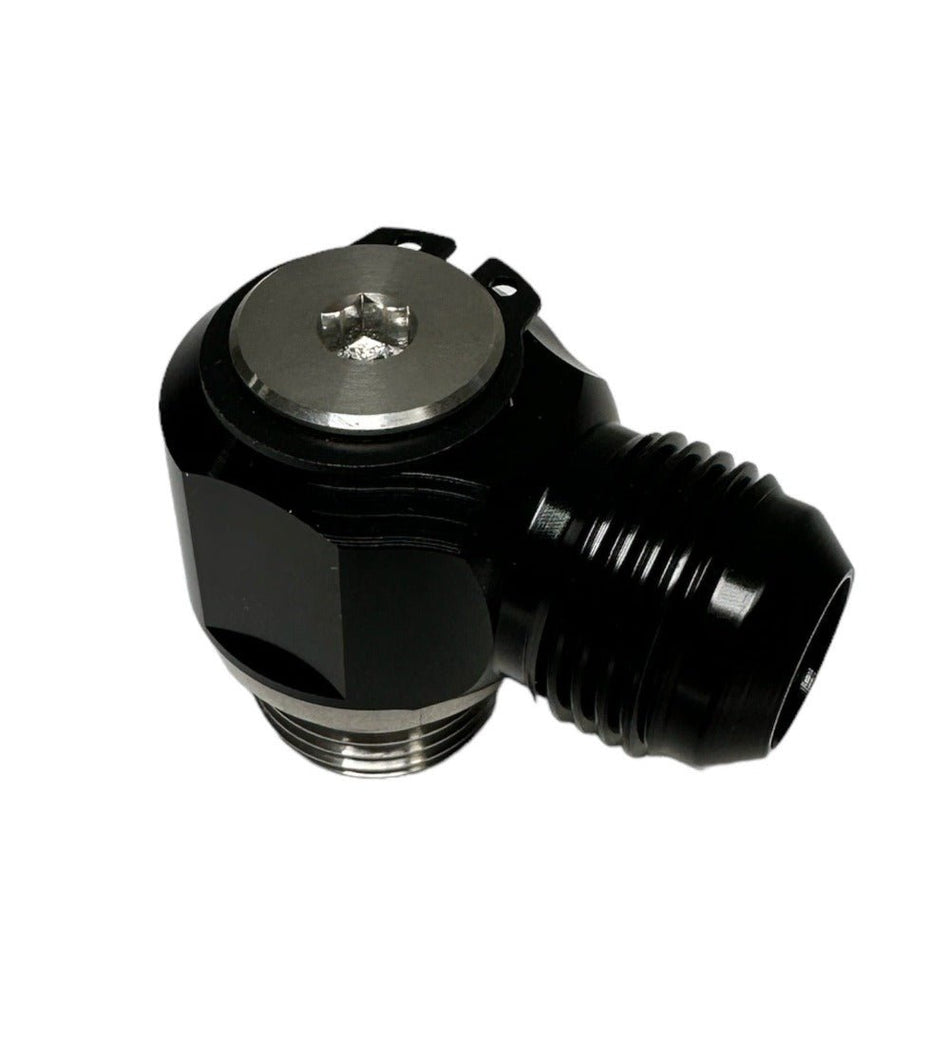 Precision Works 10AN Fitting -10AN Swivel Banjo to 10AN Male Fitting ORB.