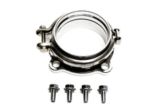 Precision Works 4-Bolt to V-Band 3” Turbo Flange Adapter.