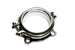 Precision Works 4-Bolt to V-Band 3” Turbo Flange Adapter.