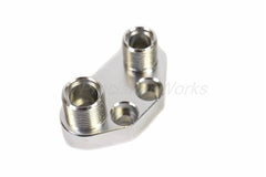 Precision Works AC Compressor Adapter Fitting Sanden SD7B10 7176 Billet Aluminum.