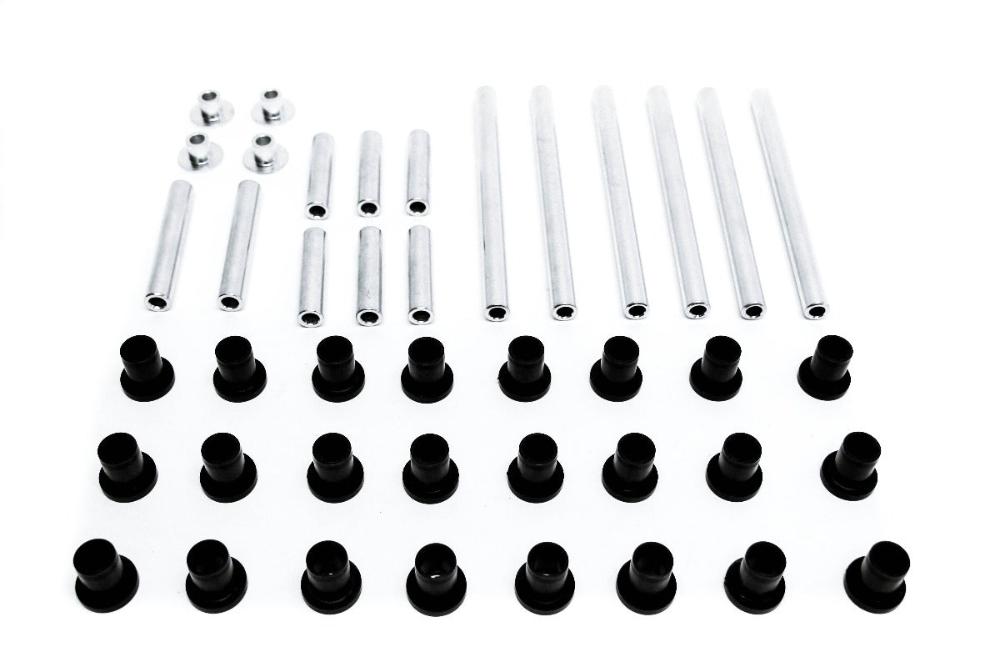 Precision Works ATV HDPE A Arm Bushing Kit for Polaris RZR 800 / 800 S / 800 4.