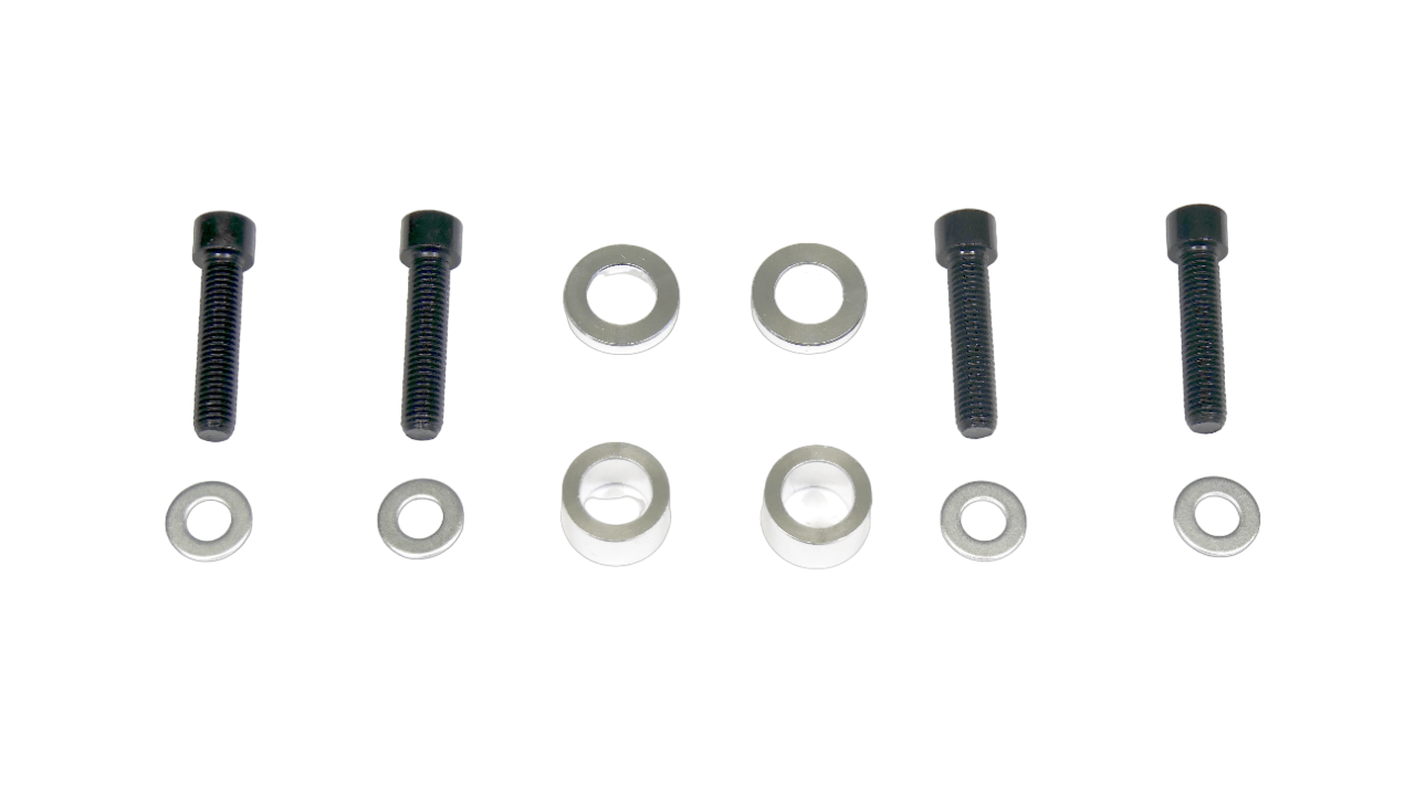 Precision Works Billet Engine Torque Mounts Black Edition - Honda B-Series B18 B20 B16.