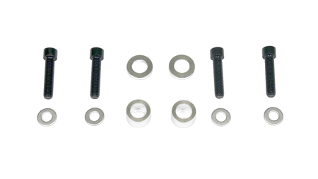 Precision Works Billet Engine Torque Mounts Black Edition - Honda B-Series B18 B20 B16.