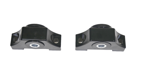 Precision Works Billet Engine Torque Mounts Black Edition - Honda B-Series B18 B20 B16.
