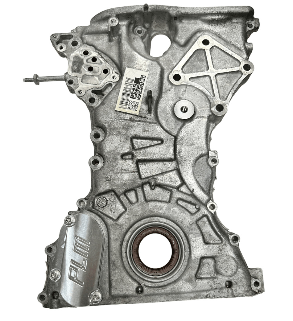 Precision Works Billet Timing Chain Tensioner Cover Plate K20C K20C1 K20C4.