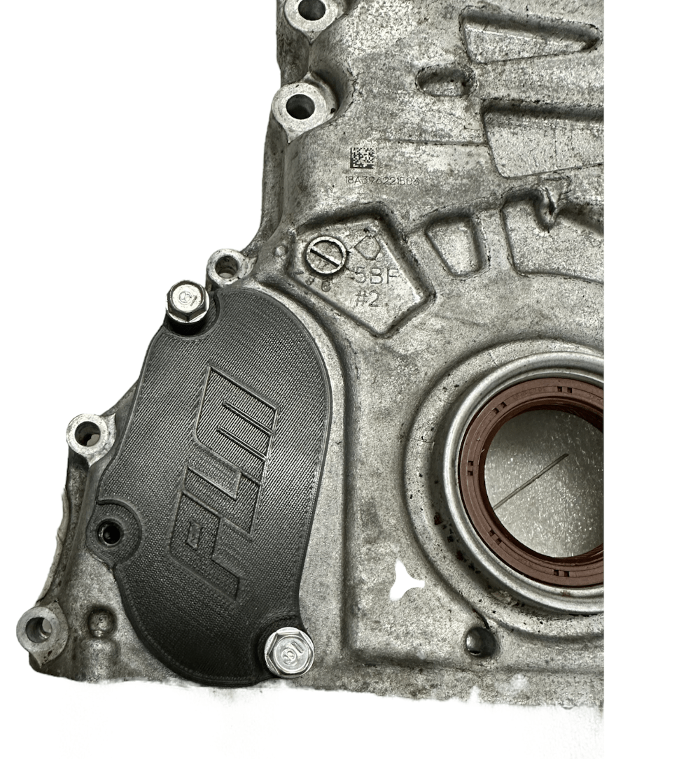 Precision Works Billet Timing Chain Tensioner Cover Plate K20C K20C1 K20C4.