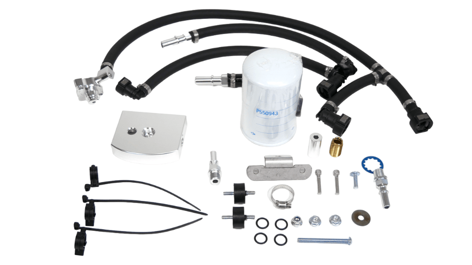 Precision Works CP4 Disaster Bypass Kit V2 For 2011-2022 Ford 6.7L Powerstroke Diesel.