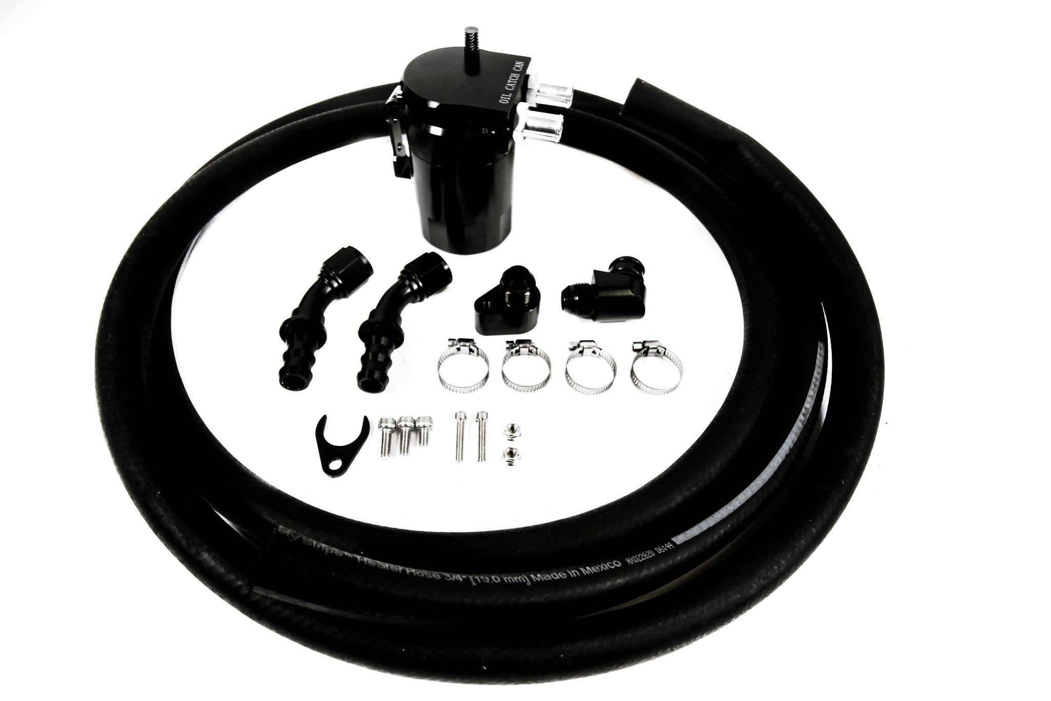 Precision Works Engine Oil Catch Can Kit - Mercedes M156 AMG Engines.