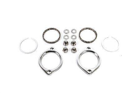 Precision Works Flange Gasket Hardware For Harley Davidson Exhaust Install Kit 84-15.