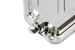 Precision Works GT-R R35 DCT Billet Aluminum Transmission Oil Pan.