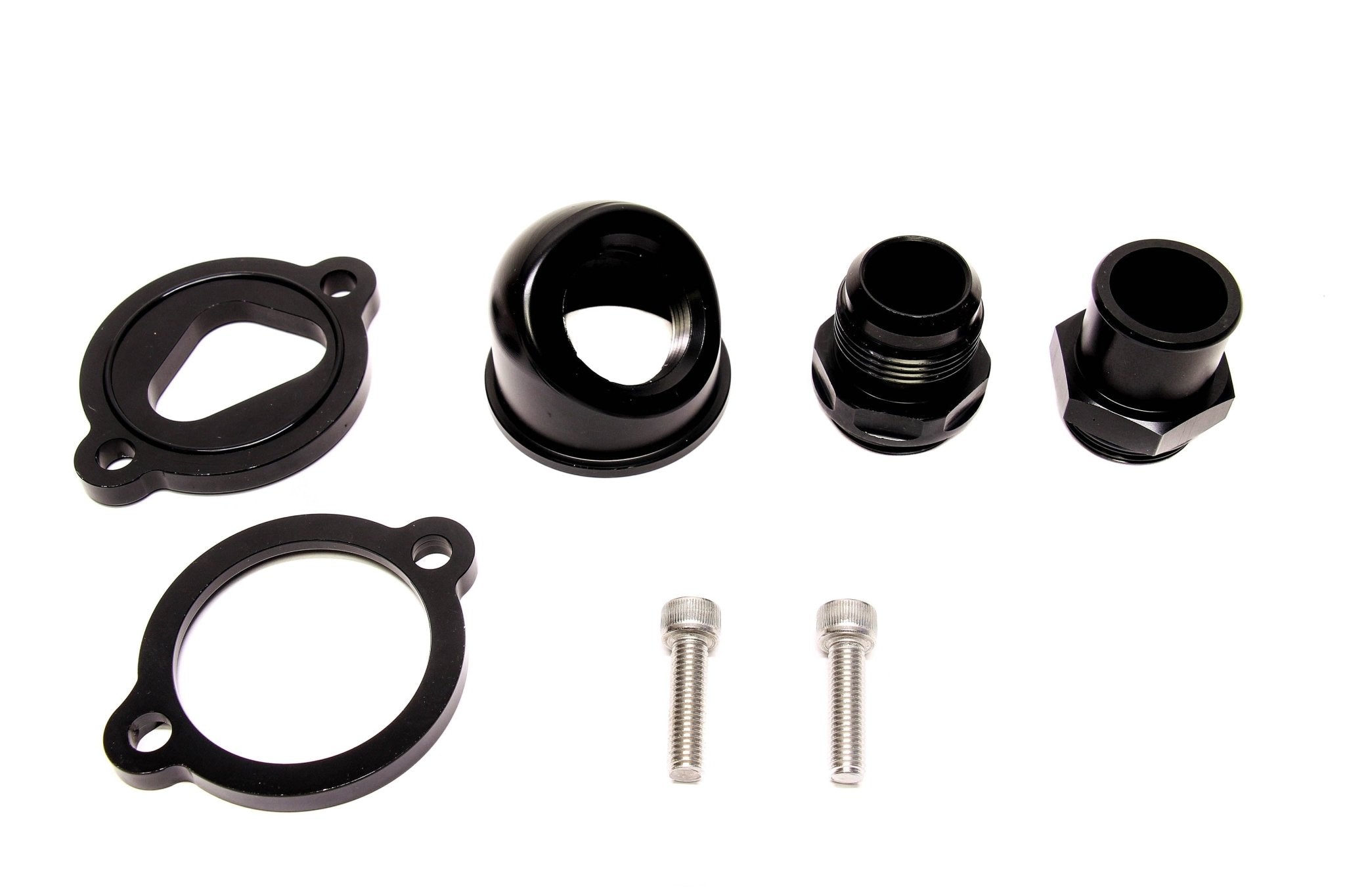 Precision Works Honda H22 Swivel Neck Coolant Housing.