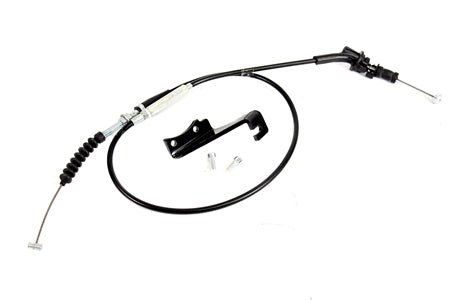 Precision Works K-Series Throttle Cable + Bracket For JDM, BDL, Skunk2 Throttle Body.