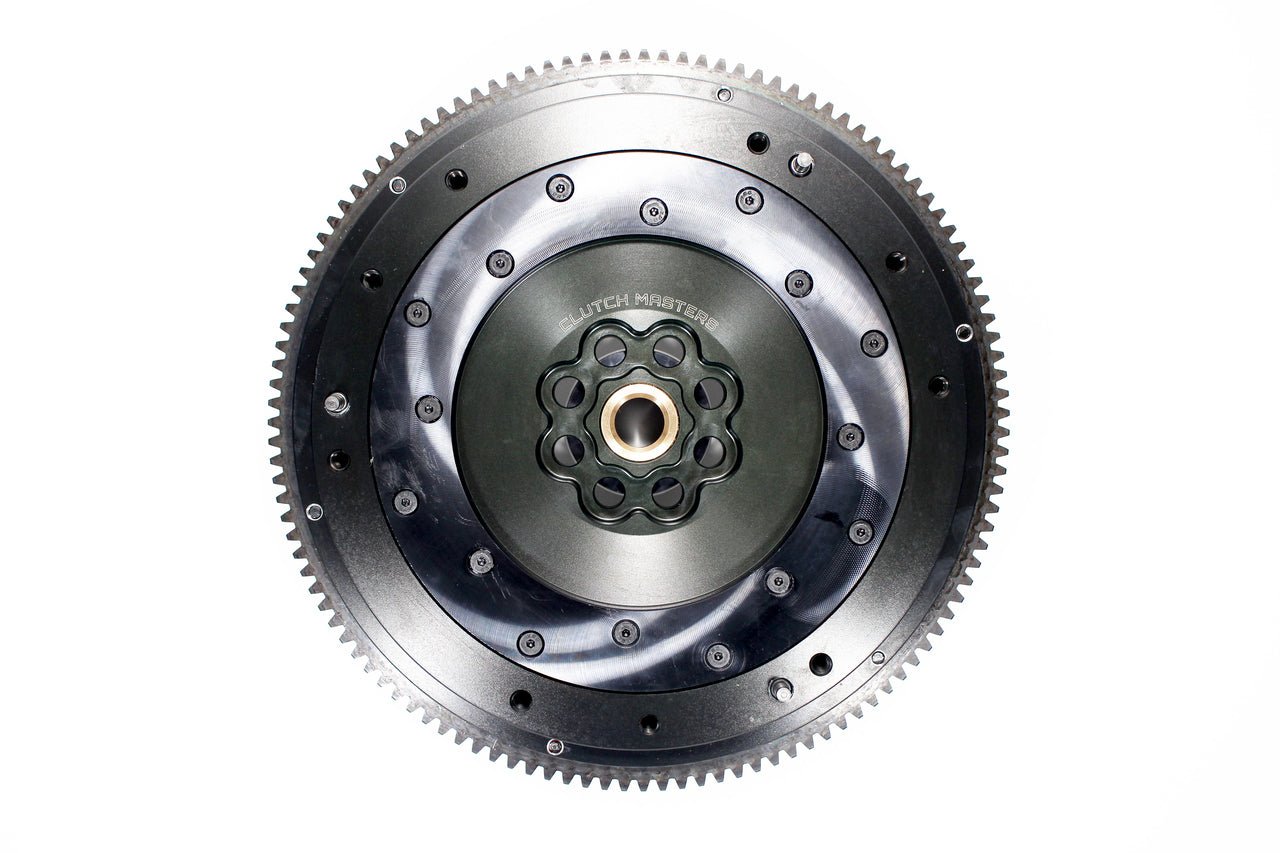 Precision Works K2F Adapter Plate V2 with Hardware & Clutch Masters Flywheel.