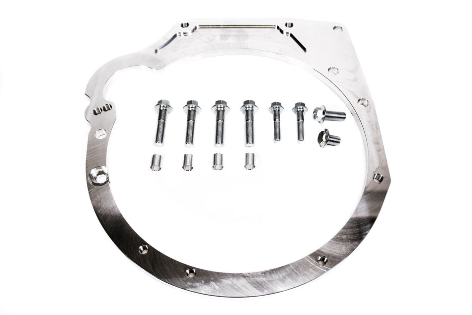 Precision Works K2F Adapter Plate V2 with Hardware & Clutch Masters Flywheel.