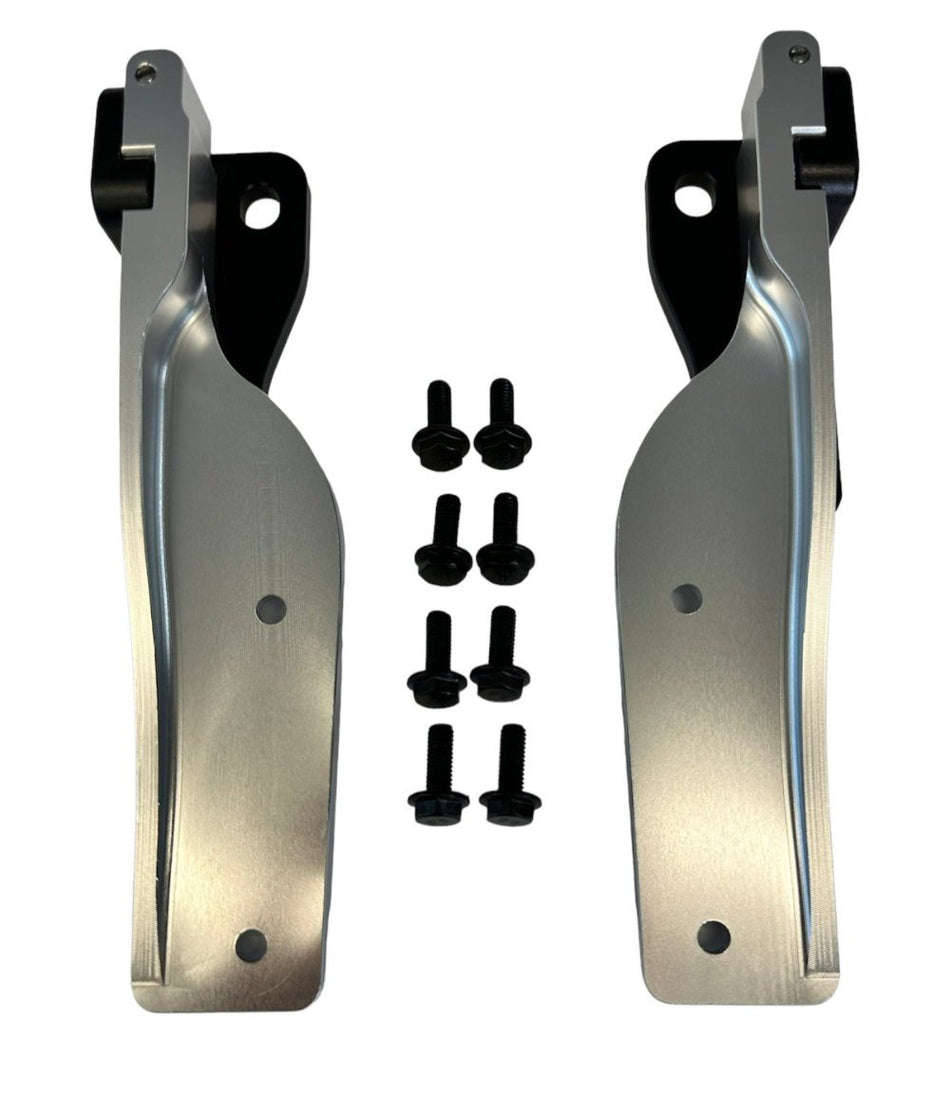 Precision Works Quick Release Hood Hinges - Honda CRX EF Civic 88-91 4-Door.