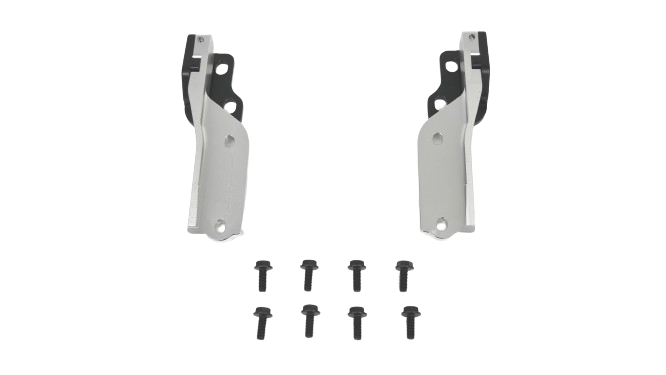 Precision Works Quick Release Hood Hinges - Honda CRX EF EE Wagon Civic 88-91.