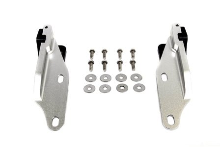 Precision Works Quick Release Hood Hinges Latches - Acura RSX DC5.