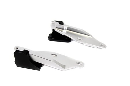 Precision Works Quick Release Hood Hinges Latches - Acura RSX DC5.