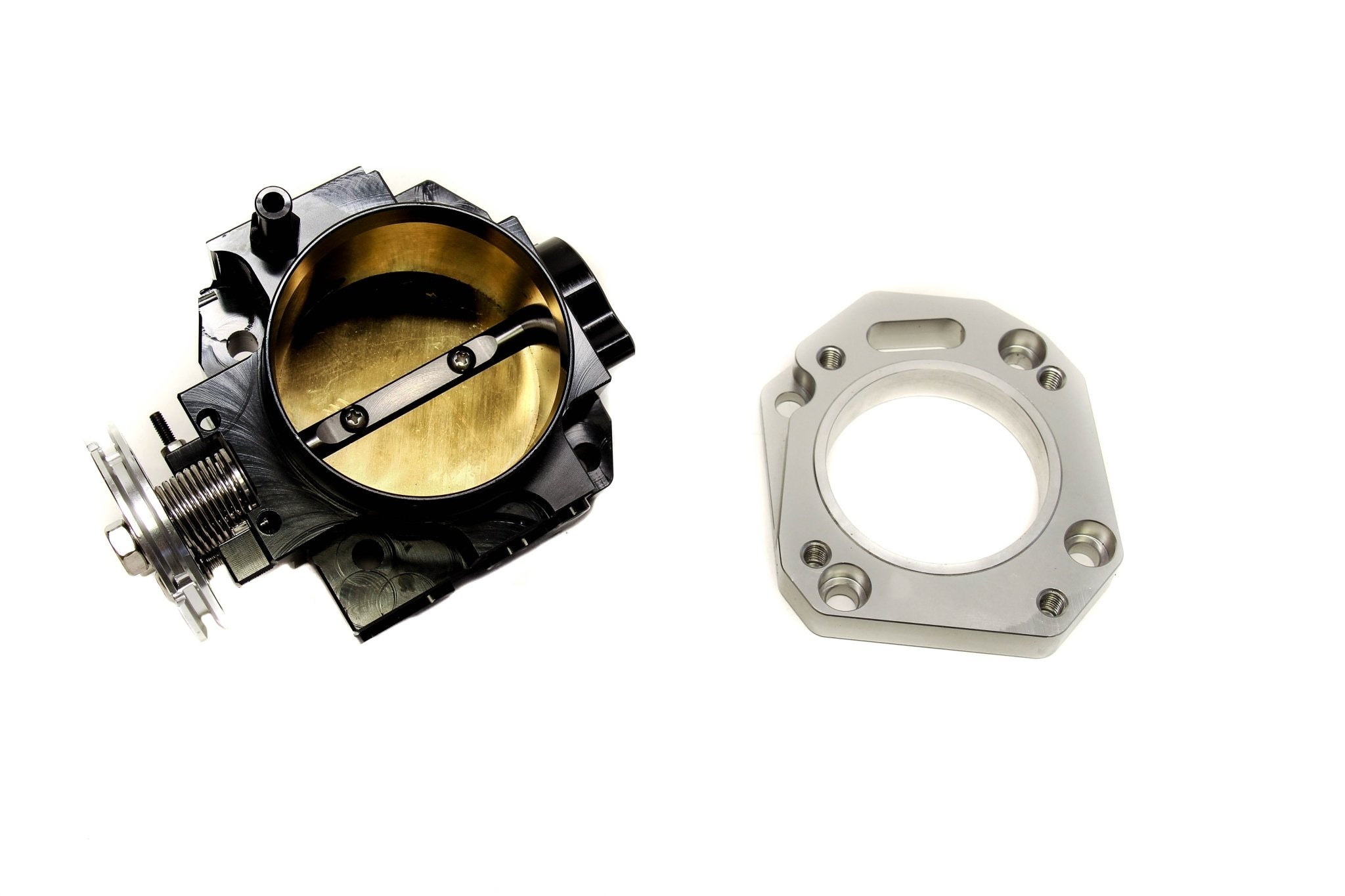 Precision Works RBC RRC Dual Throttle Body Adapter K20 K24 62 70mm.