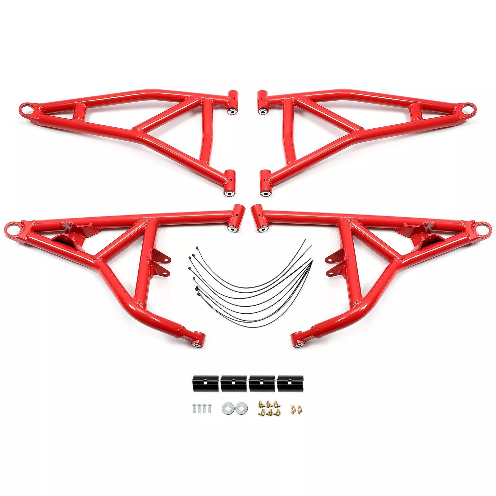 Precision Works RZR XP Turbo POLARIS RZR XP 1000 HIGH CLEARANCE 1.5” FORWARD OFFSET A-ARMS.