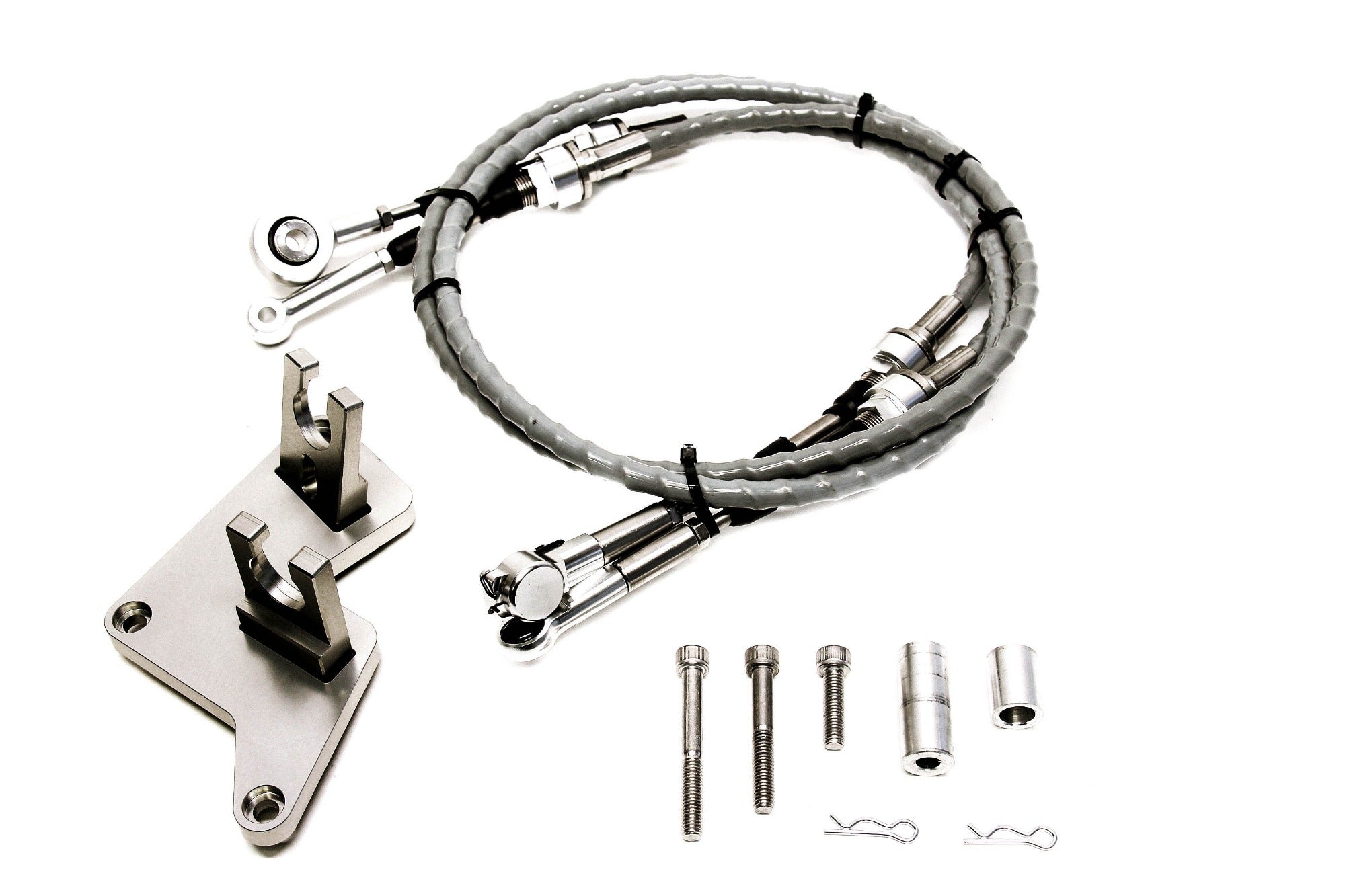 Precision Works Shifter Cable & Transmission Bracket For Honda B-Series AWD.