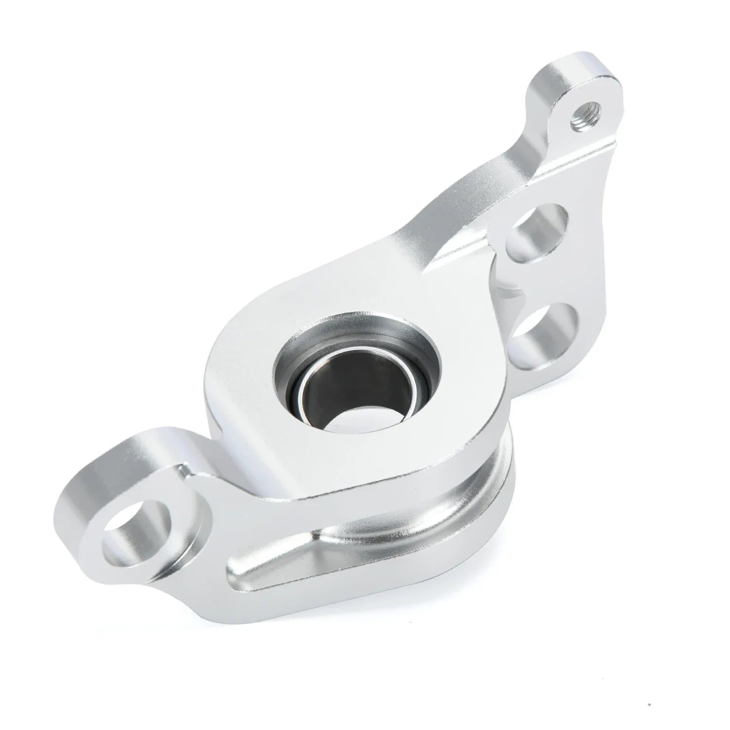 Precision Works Spherical Compliance Bracket '92-'95 Civic '94-'01 Integra - Silver.