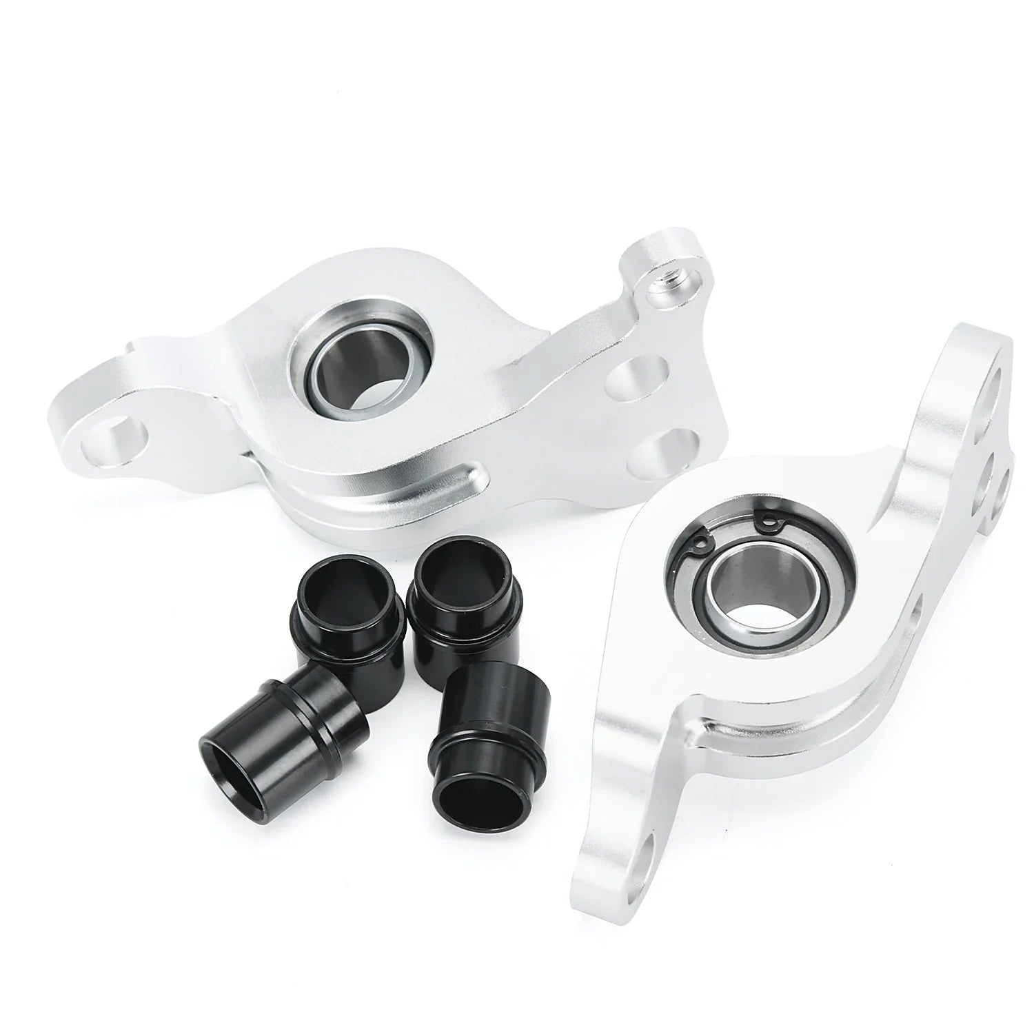 Precision Works Spherical Compliance Bracket '92-'95 Civic '94-'01 Integra - Silver.