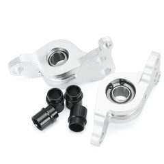 Precision Works Spherical Compliance Bracket '92-'95 Civic '94-'01 Integra - Silver.
