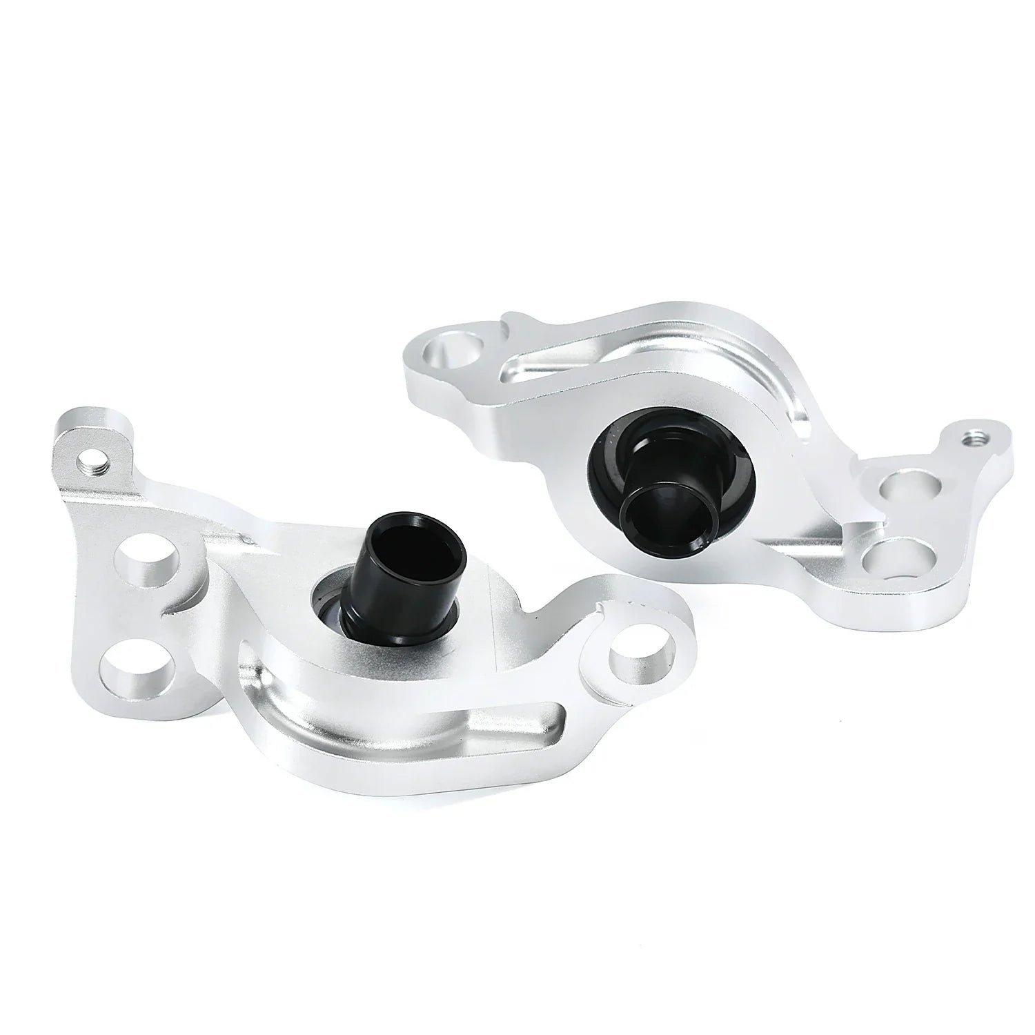 Precision Works Spherical Compliance Bracket '92-'95 Civic '94-'01 Integra - Silver.