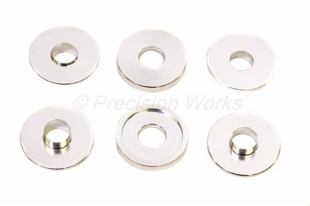 Precision Works Subframe Hard Collar Kit - Acura RSX DC5 Civic Si EP3 Civic 2001 - 2015 Front & Rear.