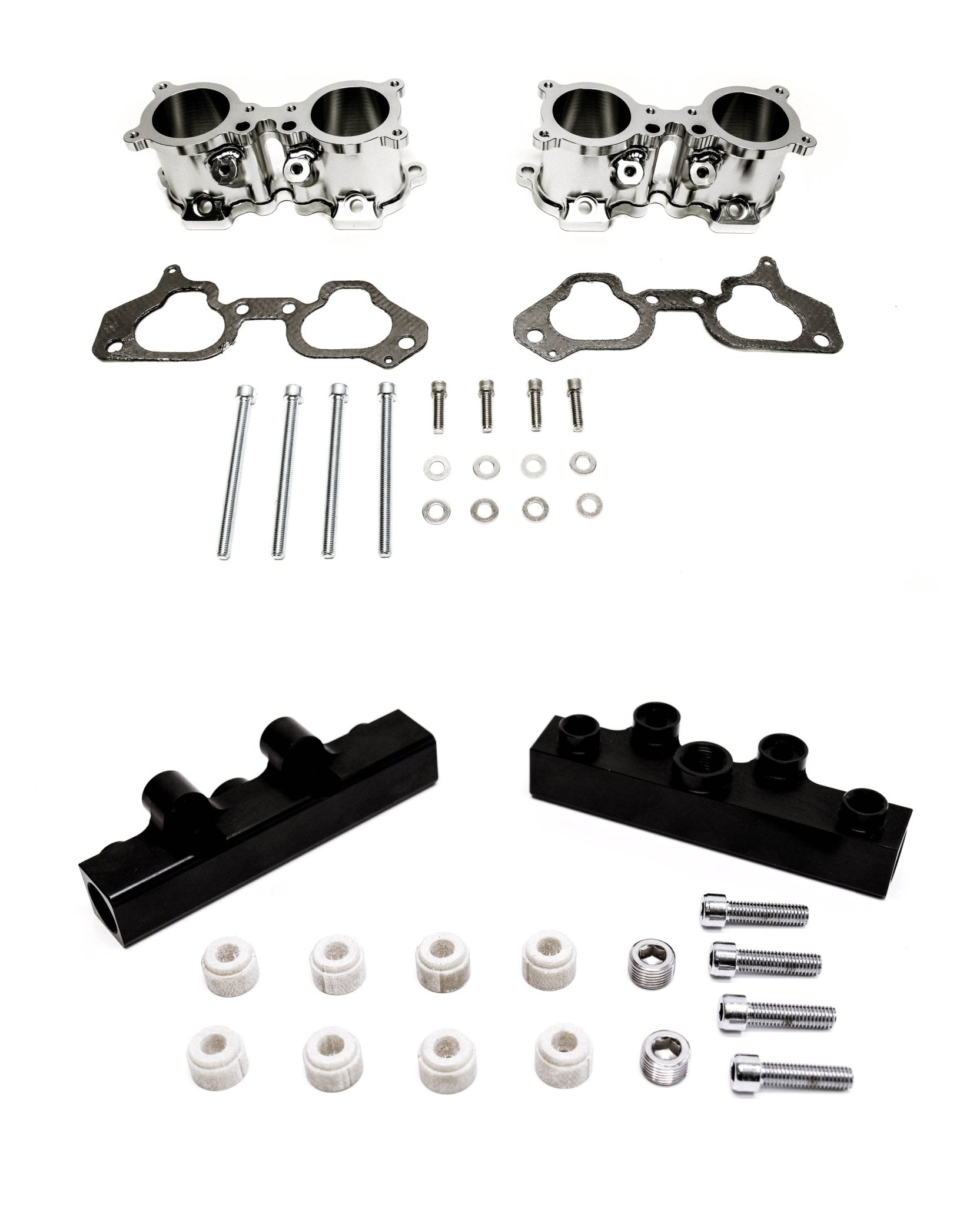 Precision Works Top Feed TGV Housing & Fuel Rail Kit - Subaru WRX STI.