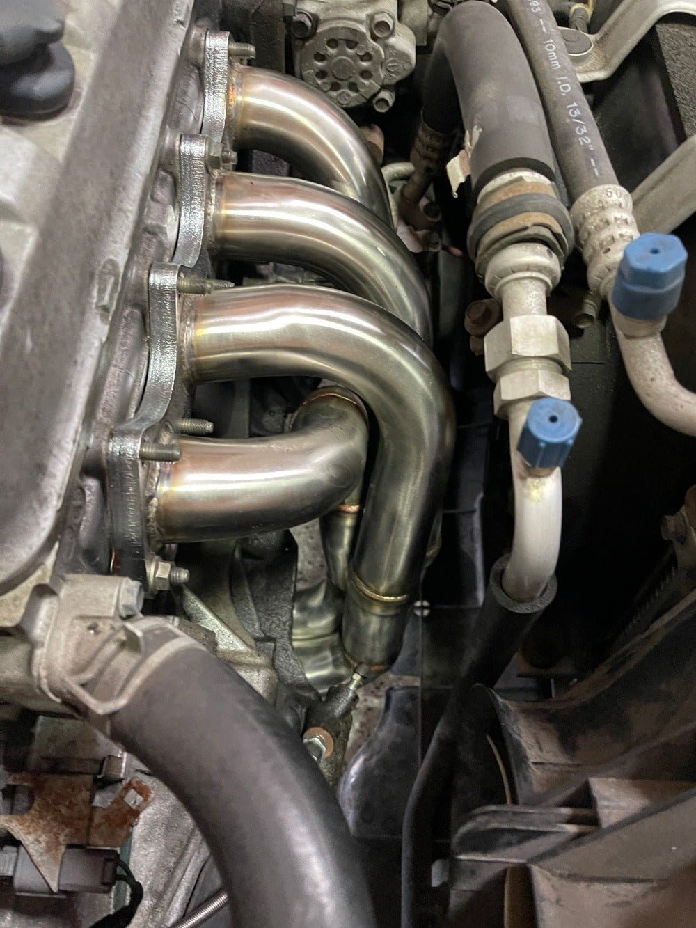 Private Label Mfg. Power Driven D-Series TA header SOHC D16 D15.
