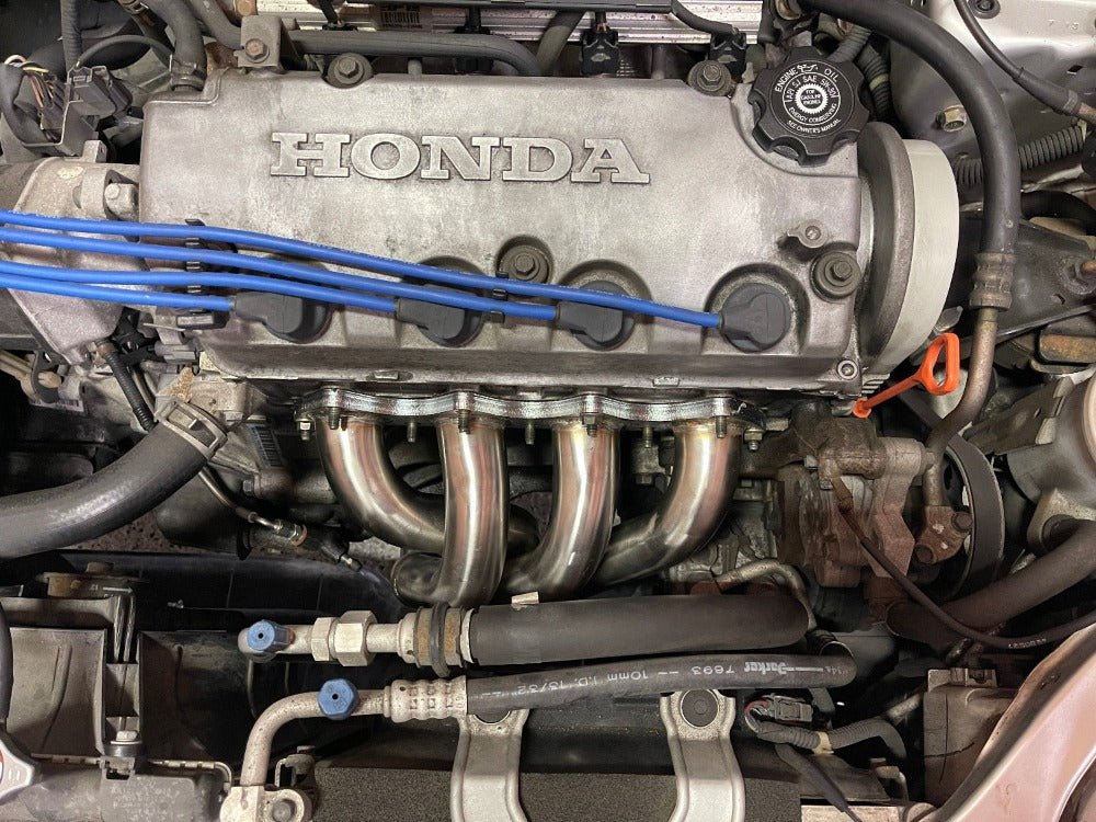 Private Label Mfg. Power Driven D-Series TA header SOHC D16 D15.