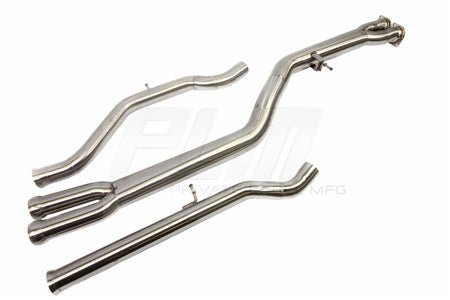 Private Label Mfg. Power Driven PLM BMW M3 / M4 (F80 / F82 ) 2015-2019 Mid Pipe.