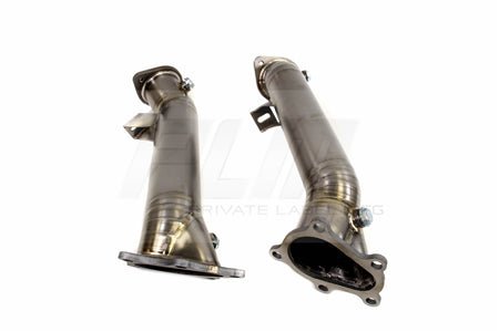Private Label Mfg Power Driven Titanium Downpipe for Nissan GT-R R35 GTR.