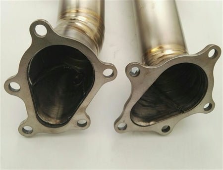 Private Label Mfg Power Driven Titanium Downpipe for Nissan GT-R R35 GTR.