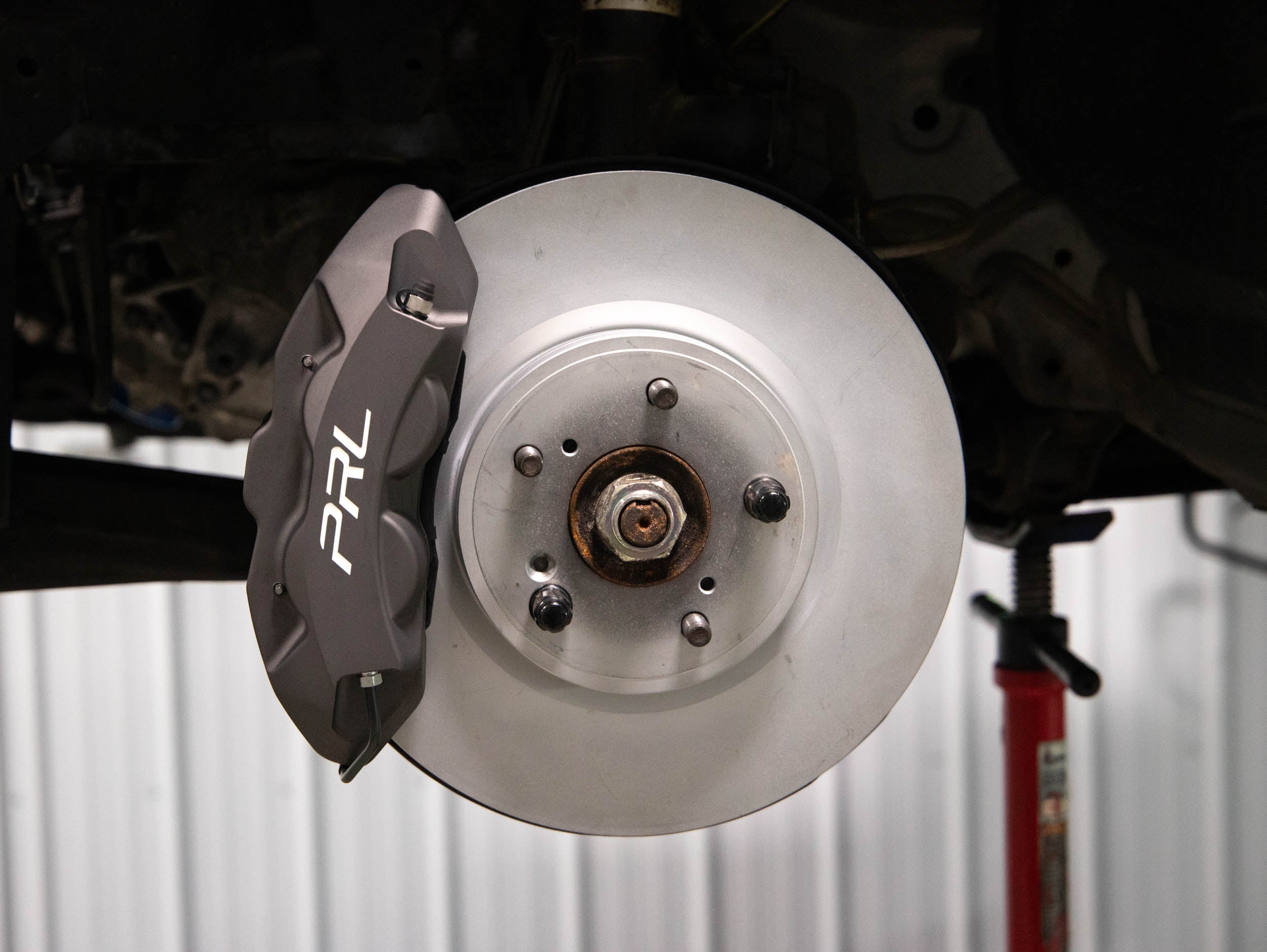 PRL Motorsports 4-Piston Brake Caliper Kit – Honda Civic Si / Acura Integra