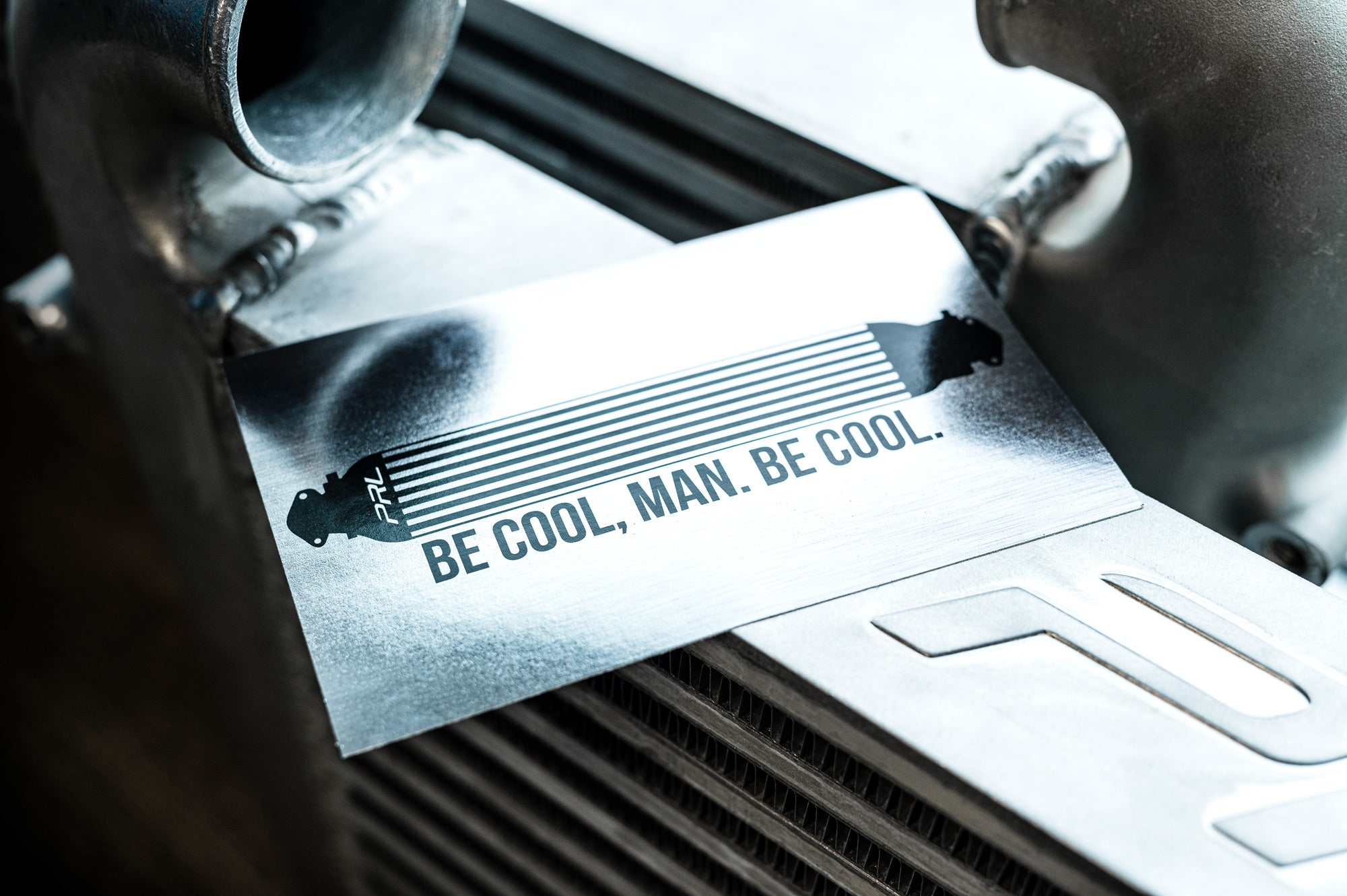 PRL Motorsports ”Be Cool” Slap Sticker