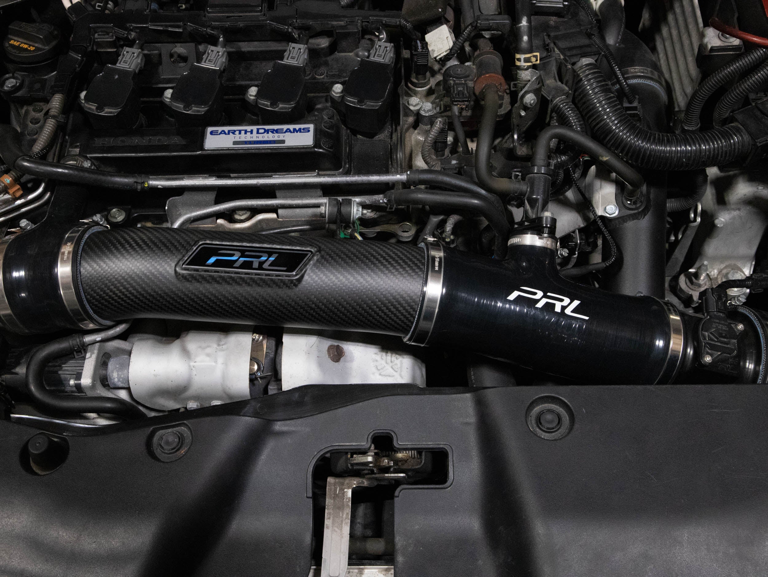 PRL Motorsports Carbon Fiber Inlet Pipe Kit – 2016–2021 Honda Civic 1.5T (10th Gen)