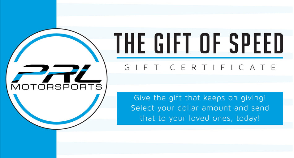 PRL Motorsports Gift Card