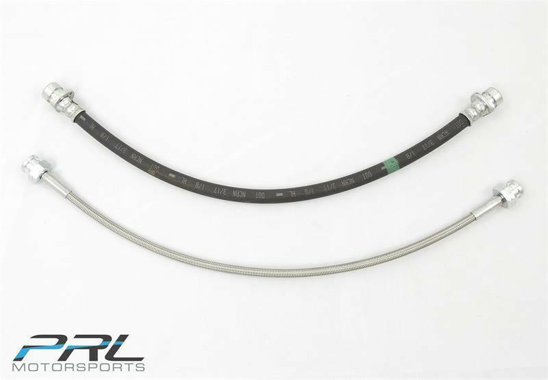 PRL Motorsports SS Braided Clutch Line | Multiple Honda / Acura Fitments (PRL-HC10-CL).
