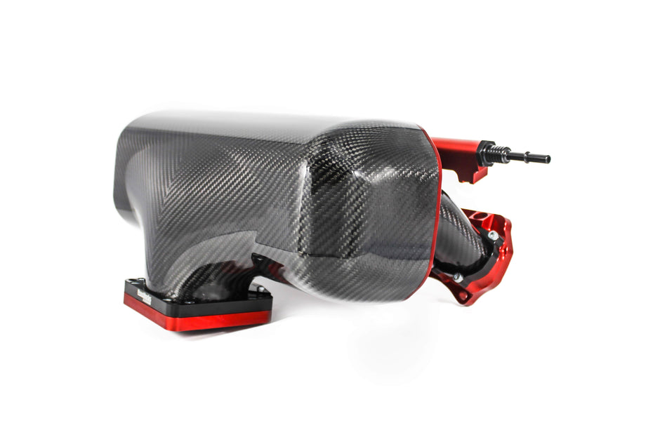PracWorks Honda K-series Centerfeed Intake Manifold (Polished)
