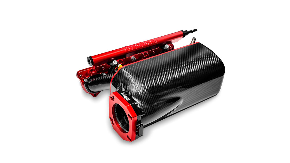 PracWorks Honda K-series RWD (Extra Clearance) Intake Manifold (Polished)