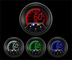 Prosport 52mm Premium Evo Series Electrical Fuel Pressure Gauge (216EVOFP-PK-R.PSI).