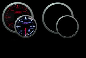Prosport 52mm Premium Amber / White Electric Boost Gauge (216SMBOSWL270-PK-60.PSI).