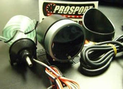 Prosport 52mm Premium Amber / White Electric Boost Gauge (216SMBOSWL270-PK-60.PSI).