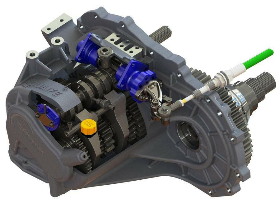 Mitsubishi Lancer Evolution 4-9 Heavy Duty 5-Speed Sequential Gearkit (QBE6U by Quaife).